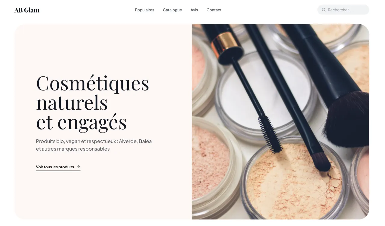 Projet AB Glam