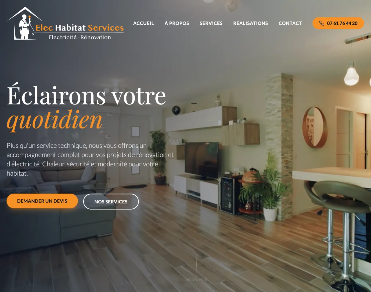 Projet Elec Habitat Services